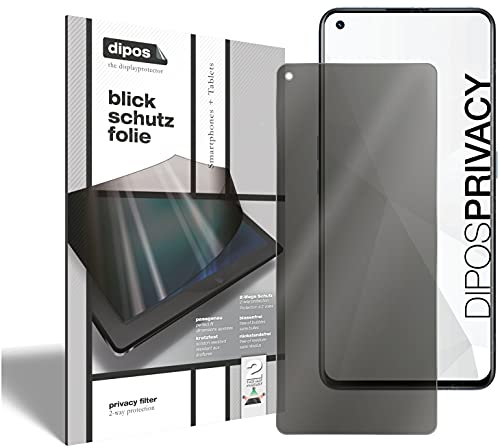 dipos I Protección de la Vista Compatible con Realme GT Neo 2 Protector de Pantalla Privacy
