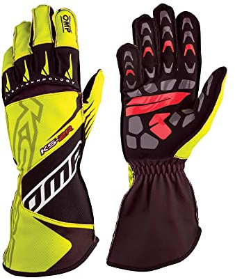 Omp KS-2R Handschuhe MY2022 Schwarz/Gelb Größe 6