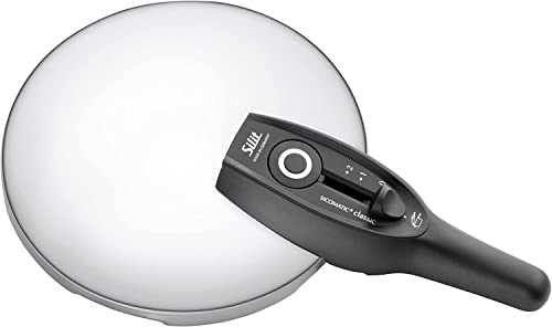 gs1 data protected company 4004633000006 Silit Sicomatic classic Ersatzdeckel für Schnellkochtopf 2,5l, 18 cm, Kunststoffgriff, 3 Kochstufen, Einhand-Kochstufenregler, Schwarz