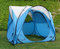 Eventzelt/Wurfzelt Callieway® „Kwiki“ Pop-up Zelt 225x225cm (4 Personenzelt) (Ocean Blue/Silver Reflect II (FIX))