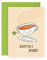 Central 23 Happy Birthday Cards for Her - 'Tea-riffic Birthday' - Cute Food Pun - Bday Cards for Him Her - Vegan Ink - Comes With Fun Stickers - Made In The UK