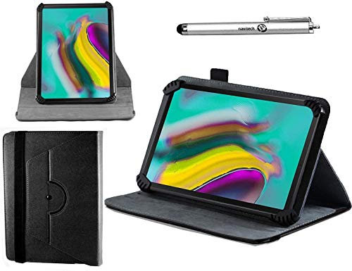 Navitech Schutzhülle mit 360° drehbarem Ständer und Eingabestift, kompatibel mit YOUXD Android 10.0 OS Tablet 25,4 cm (10 Zoll)
