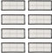 (8 Stück) HEPA-Filter für Roborock S7 S7+ S7 MaxV, S7 MaxV Plus, S7 MaxV Ultra, S8 Pro Ultra, S8 S8+ S7 Max Ultra, S7 MaxV plus, S7 plus, S7 Pro Ultra Q5 Roboter Staubsauger Filter Zubehör Ersatzteile