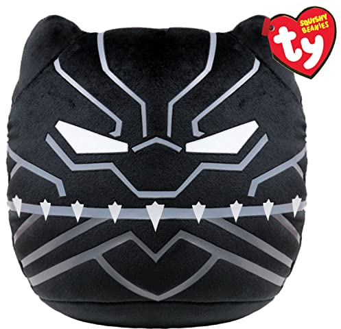 TY Marvel Avengers Black Panther Squish-A-Boo 14 Zoll | Lizenzierte Squishy Beanie Baby Soft Plüschtiere | Kuscheliger Kuschel-Teddy zum Sammeln