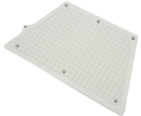 Alomejor Au?enbord-Spiegelplatte, Trapezf?rmige, wasserdichte, Abnehmbare Schlauchboot-Motorhalterung f¨¹r Kajak, robust und leichte Design, Grau