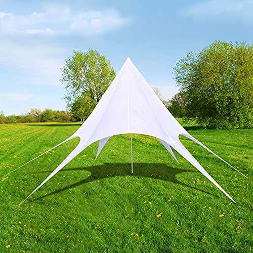 BaraSh Tente de Jardin en Forme d'étoile 14 mTente De Réception,Protection,Imperméable,