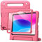 JETech Custodia Bambini per iPad (A16) 11a/10a Generazione (2025/2022) con Pellicola Prottetiva Integrata, Protezione Tablet Cover per Antiurto con Supporto (Rosa)