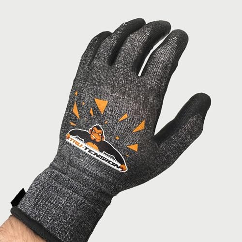 Tru-Tension | Premium Mechanics Gloves | Ultra-Lightweight & Durable | Bicycle Tools & Accessories | Medium