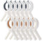 TAIHOBO 12 Pièces Pince a Linge Serviette de Plage, Grosse Pinces à Linge Plastique, Durable Epingle a Linge Fixe Coupe-Vent pour Chaises Longues de Plage, Lavage Quotidien, Serviette de Bain Couette