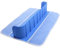 Tuxxjzm Splash Guard for Bathtub, Splash Guard for Bathtub, Blue Game Shelf Area Anti-Splash Bathtub Organizer Toy Storage
