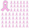 DaPongZhi Lot de 50 Broches en Forme Ruban Rose, Octobre Rose Accessoires 2025, Pin's de Sensibilisation Cancer du Sein Avec Épingles à Nourrice