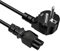 2m Cable Alimentación para Portátil HP Lenovo DELL LG ASUS Acer Toshiba Sony TV LG Samsung Monitor Laptop Notebook Escáneres de Impresora Cable Alimentacion PC Clover C5 Enchufe