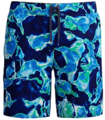 Speedo Mens Print Boardshort 18 Swim Shorts