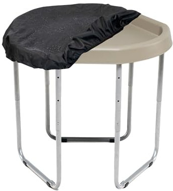 KUB Hexacle® 3 in 1- Premium Tuff Tray, Adjustable Stand & Waterproof Cover Set | Ultimate Kids Sensory Play Setup | Ideal for Sand and Water Play | 6 Colour Options (Sand Taupe)