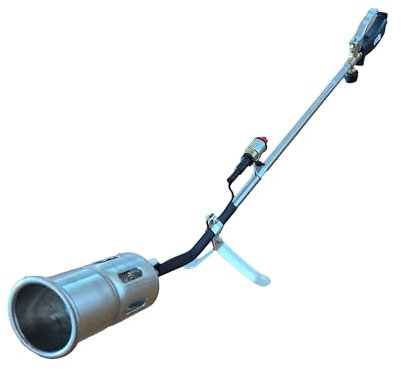 Hansewerk® Brûleur à gaz avec allumage piézoélectrique avec régulateur de pression et tuyau de gaz de 5 m - Désherbeur de mauvaises herbes - Bouteille à gaz propane - Brûleur à gaz propane - Brûleur à