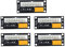 DJDLFA Dual PSU Netzteil PC Block Synchronisator ADD2PSU ATX 24Pin auf 4Pin Molex Stecker Riser Miner Mining Adapter (5 Stück schwarz SATA)