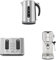Morphy Richards Motive Kettle and Toaster, Stainless Steel & Compact Espresso Machine Stainless Steel Set, 1.7L 3KW Rapid Boil Kettle, 4 Slice Toaster, Dual Cup Espresso Maker, 102800 | 242800 |172022