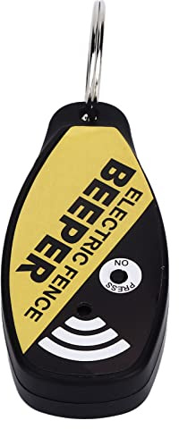 Omabeta Electric Fence Beeper ABS Fence Voltage Tester Electric Fence Fault Detector with Switch Button for Farms Home Gardens Sheep Pets Horses