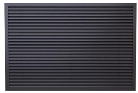WANGRUIERHA Embedded Radiator Covers for Home, Metal material Radiator Cover, Grille Vents, Suitable for Living Room, Bathroom, Office(Grey,60x90cm/24x35in)