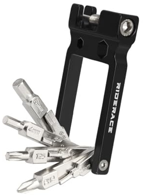 20-in-1 Bicycle Tool Set – Compact Multi-Tool Made of Steel & Aluminum with Chain Riveter