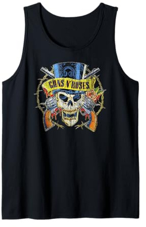 Offizielles Guns N' Roses Totenkopf Rock Musik Band Tank Top