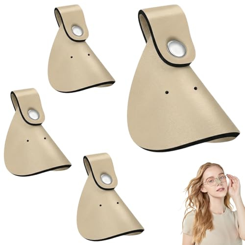 4 Stück Nasenschutz Sonne, Nase Brille Verstellbar Mit UV-Schutzfaktor Upf 50+,Sonnenschutz Nasenschutz Für Brille,Sonnenschutz Nase Für Sport Bräunen Gehen Radfahren(Beige)