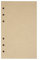 Leder Tagebuch Refills gefüttert, maleden Leder Notizbuch nachfüllbar Papier für 5 x 7 Traveler Tagebuch fügt 160 Seiten Blank