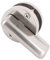 sourcing map Toilette Edelstahl Trennwand Drehen Türschloss Indikator Schraube Silber DE de