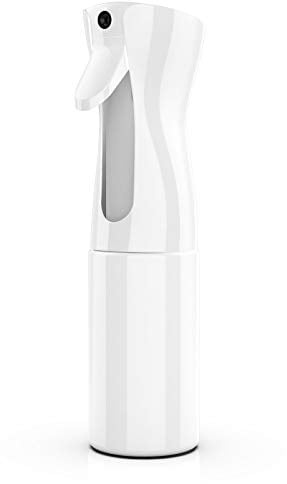 GeeRic Vaporisateur pour Cheveux, 200ML Vaporisateur de Coiffure pour Cheveux Ultrafine Brume de Cheveux Outil de Cheveux Réutilisable Vaporisateur de Cheveux pour Coiffeur/Plantes/Fleurs Blanc