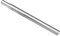 PLATT Fahrrad Sattelstütze Aluminiumlegierung MTB Sattelstütze 25,4/27,2/28,6/31,6 350mm (Silber, 25,4mm)