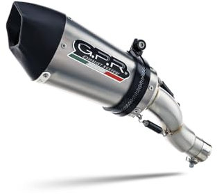 Homologierte auspuff mit verbindungsrohr GPR GP Evo4 Titanium Kompatibel mit Ktm Adventure 390 2021 e5