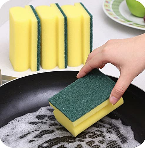 HOMESmith Absorbent Kitchen Dishes Washing Up Sponges, Foam, Standard, Pack of 30