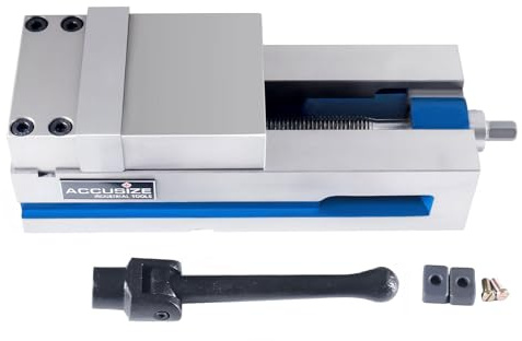 Accusize Super-Lock Precision C.N.C. Machine Vise, 4 in, FA23-5204