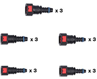 Connect 34227 Assorted Straight AdBlue® Quick Connectors 15pc