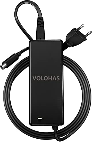 VOLOHAS 42V 2A Ladegerät für Elektroroller für Xiaomi M365 Scooter Elektrisch 84W Schnellladung Leise schnelle Kühlung LED-Anzeige 36V Akku Ladegerät Universal Netzadapter für Segway Ninebot e Scooter