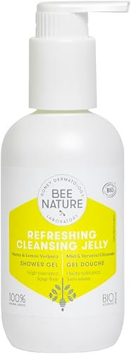 Bee Nature - Gel Douche Refreshing Rafraichissant - Miel Bio - Nettoyer et Hydrater - 100% Naturelle - Sans Savon - 200ml