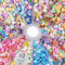 Spritewelry Slime Charms Nail Clay Charms Phone Charms 3D Polymer Clay Flatback No-Hole Charms for Vase Filler DIY Crafts Nail Art Fashion Nail Care Cellphone Decoration (Colorful-70G)
