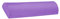 Aymzbd Längenflexibilitätsblöcke mit Punkt, Pilates Halbrollen Massagegerät Set, 1/2 Schaumstoffrolle für Körperliche Betätigung, Halbrolle für Yoga, Lila 30cm
