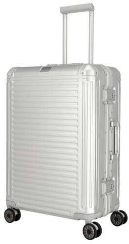 travelite Next 2.0/4 W Trolley M, Silber, Unisex, Erwachsene, Silber, Lässig