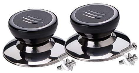 OFFSCH 2piezas Perillas para Tapa De Olla Resistentes Al Calor Accesorios De Repuesto para Cocina Adecuado para Tapas De Sartenes y Ollas