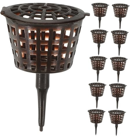 iplusmile 20Er Schachtel Düngerkiste pflanzendünger Düngerkörbe Pflanzenfutterbehälter Düngerbox Düngerbehälter Düngerhalter Black