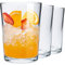 KONZEPT Lot de 6 verres empilables - Grands verres transparents de 500 ml - Fabriqués en UE - Passent au lave-vaisselle - Sans plomb - Idéal pour l'eau, les jus et les boissons glacées