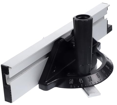 DECOMELODY Jauge à Onglet Pour Scie à Table Alliage Aluminium Guide Angle Précis Et Outil Portable De Travail Du Pour Projets De Menuiserie