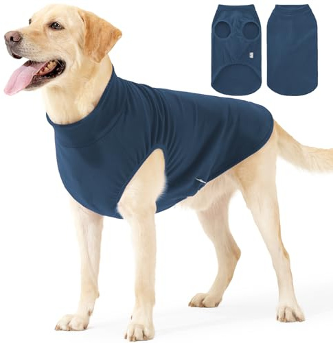 PAWIVID Hundepullover, Warmer Winter Hundmantel, Fleece Pullover und Pyjama-Sweatshirt, Hund Weste für Kleine, Mittelgroße und Große Hunde, Weiche Haustierkleidung (Türkis, XXL)
