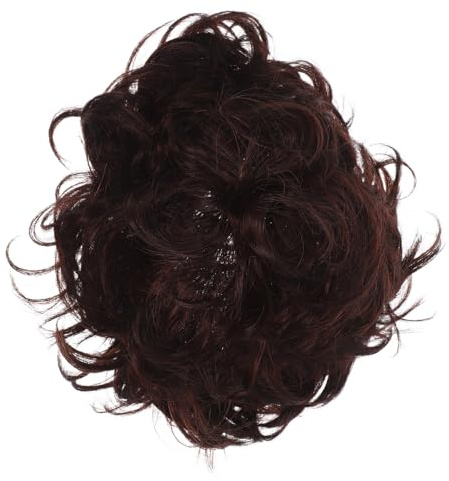 JOINPAYA Afro Locken Herren Kurzhaarperücke aus Hitzebeständigen Fasern Atmungsaktives Kunsthaar Natürliche Kurze Afro Perücke für Cosplay und Alltag