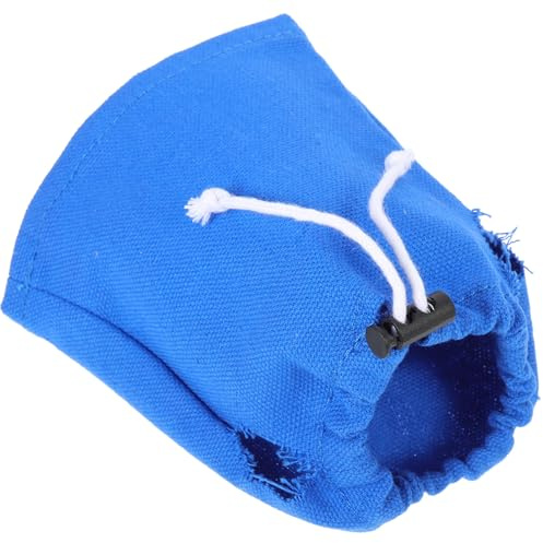 SOLUSTRE Leichte Baumwoll Eidechsenkleidung für Kleine Haustiere Geeignet als Outdoor Kleidung für Bartagamen und Chamäleons in Blau