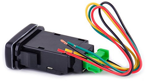 beler 12V LED Bleu LED Barre Lumineuse Interrupteur Marche-arrêt pour Toyota Hilux Land Cruiser Prado FJ Cruiser 4Runner