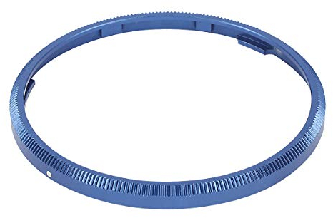 Haoge RRC-GNL Blue Metal Decorate Ring Cap for RICOH GR III GRIII GR3 Camera replaces GN-1