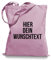 Ma2ca Stoffbeutel Jutebeutel mit Wunschtext/Selber gestalten mit dem Amazon T-Shirt Designer/Beutel Druck/Designertool Tragetasche/Bag/Jutebeutel WM1-classic_pink