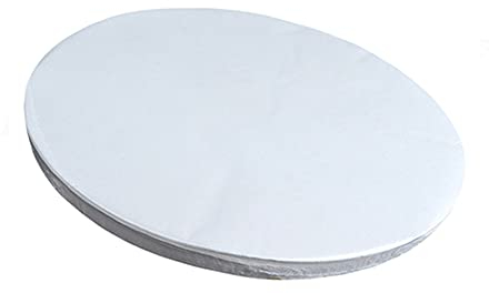 Ancdream 500pcs 30cm Ronds de Papier sulfurisé Liners Papier Barbecue Feuilles de Cuisson étuvage Barbecue Cuisson